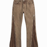 FLARE ZIP DENIM - Benevierre