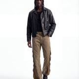 FLARE ZIP DENIM - Benevierre