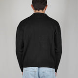 SWEATER FULL ZIP BLACK