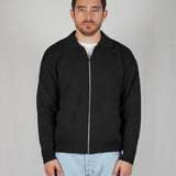 SWEATER FULL ZIP BLACK