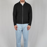 SWEATER FULL ZIP BLACK