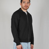 SWEATER FULL ZIP BLACK