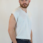 GILET IN MAGLIA BIANCO - Benevierre