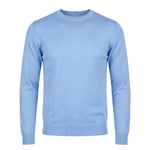 GIROCOLLO IN MAGLIA AZZURRO - Benevierre