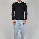 GIROCOLLO IN MAGLIA BLACK - Benevierre