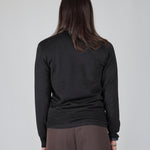 GIROCOLLO IN MAGLIA BLACK - Benevierre