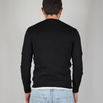 GIROCOLLO IN MAGLIA BLACK - Benevierre