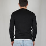 GIROCOLLO IN MAGLIA BLACK - Benevierre