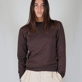GIROCOLLO IN MAGLIA BROWN - Benevierre