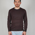 GIROCOLLO IN MAGLIA BROWN - Benevierre