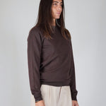GIROCOLLO IN MAGLIA BROWN - Benevierre