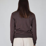 GIROCOLLO IN MAGLIA BROWN - Benevierre