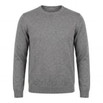 GIROCOLLO IN MAGLIA CENERE - Benevierre