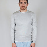 GIROCOLLO IN MAGLIA GRIGIO - Benevierre