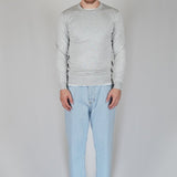 GIROCOLLO IN MAGLIA GRIGIO - Benevierre