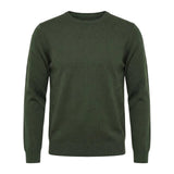GIROCOLLO IN MAGLIA VERDE BOSCO - Benevierre