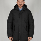 GIUBBOTTO PARKA BLACK - Benevierre