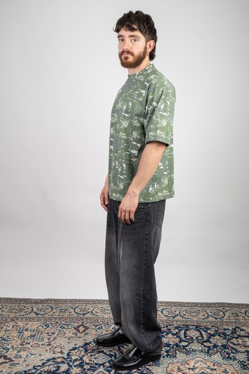 GREEN CAMO T - SHIRT - Benevierre