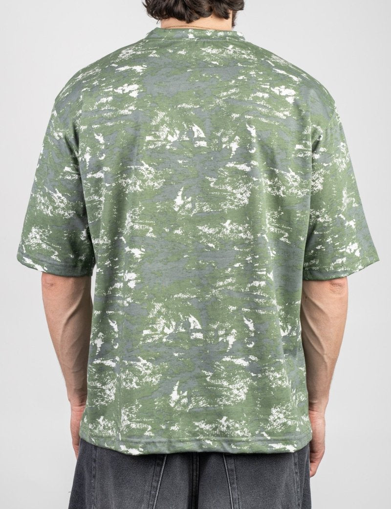 GREEN CAMO T - SHIRT - Benevierre