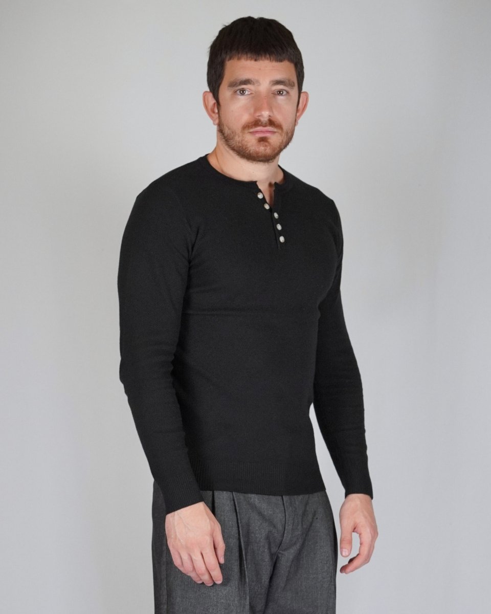 HENLEY BUTTON - Benevierre