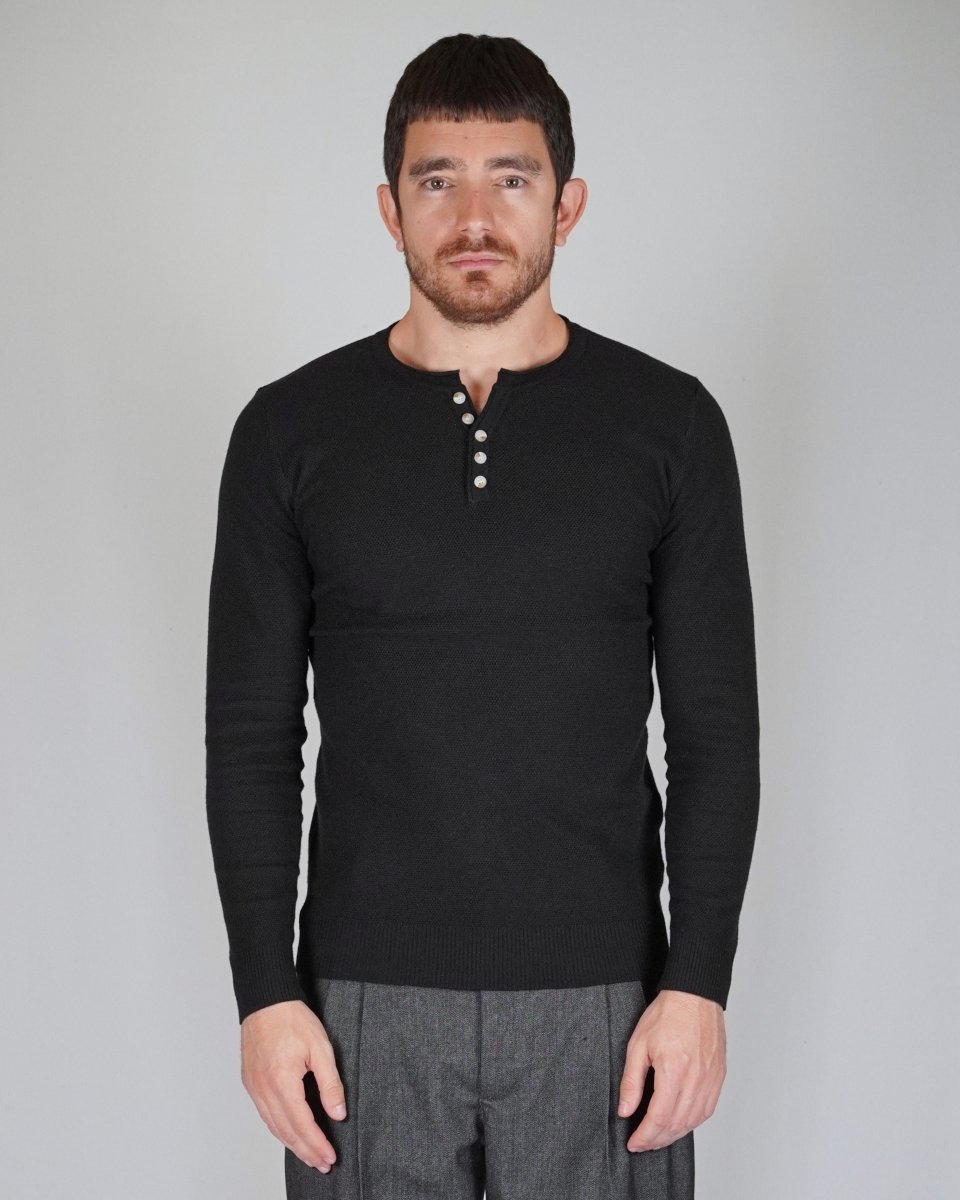 HENLEY BUTTON - Benevierre