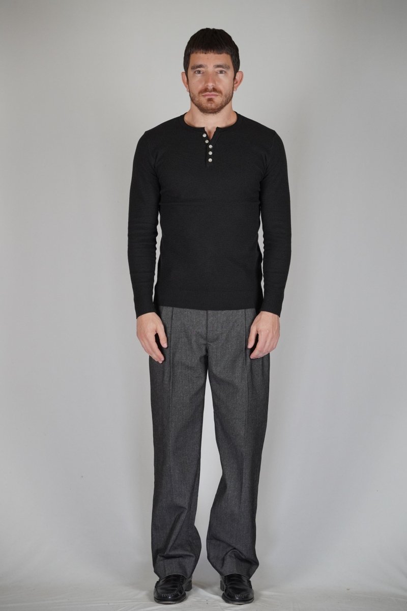 HENLEY BUTTON - Benevierre