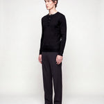 HENLEY LONGUE-SLEEVE BLACK - Benevierre