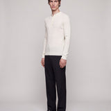 HENLEY LONGUE-SLEEVE NATURALE - Benevierre