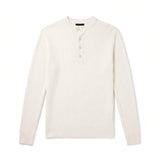 HENLEY LONGUE-SLEEVE NATURALE - Benevierre
