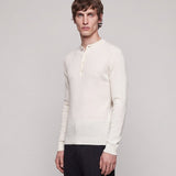HENLEY LONGUE-SLEEVE NATURALE - Benevierre