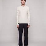 HENLEY LONGUE-SLEEVE NATURALE - Benevierre