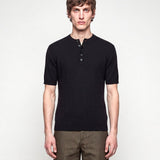 HENLEY T-SHIRT BLACK - Benevierre