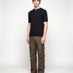 HENLEY T-SHIRT BLACK - Benevierre