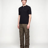 HENLEY T-SHIRT BLACK - Benevierre