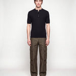 HENLEY T-SHIRT BLACK - Benevierre