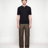 HENLEY T-SHIRT BLACK - Benevierre