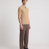 HENLEY T-SHIRT SAND - Benevierre