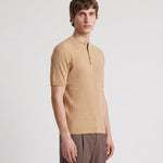 HENLEY T-SHIRT SAND - Benevierre