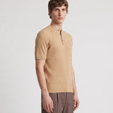 HENLEY T-SHIRT SAND - Benevierre