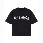'HOLLYWOOD' BLACK TEE - Benevierre