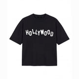 'HOLLYWOOD' BLACK TEE - Benevierre