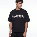 'HOLLYWOOD' BLACK TEE - Benevierre