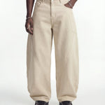 JAPAN BALOON DENIM BEIGE - Benevierre