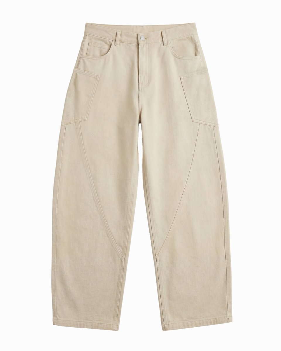 JAPAN BALOON DENIM BEIGE - Benevierre