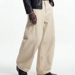 JAPAN BALOON DENIM BEIGE - Benevierre