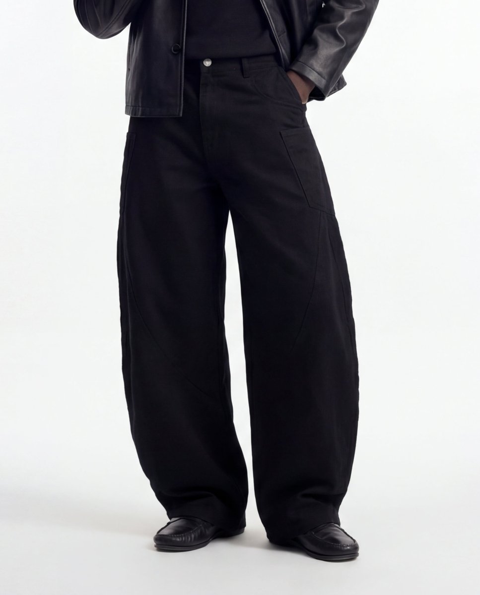 JAPAN BALOON DENIM BLACK - Benevierre