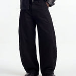 JAPAN BALOON DENIM BLACK - Benevierre