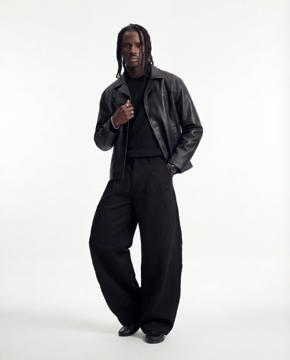 JAPAN BALOON DENIM BLACK - Benevierre