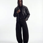 JAPAN BALOON DENIM BLACK - Benevierre