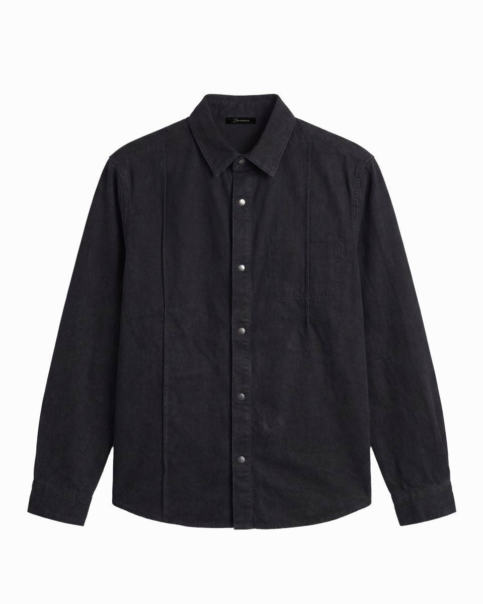 JEANS SHIRT HAVEN BLACK - Benevierre